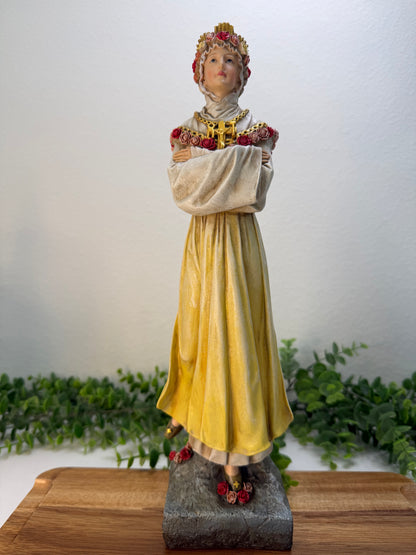 Nossa Senhora de La Salette em Pé — 13,75" em Resina (550g)
