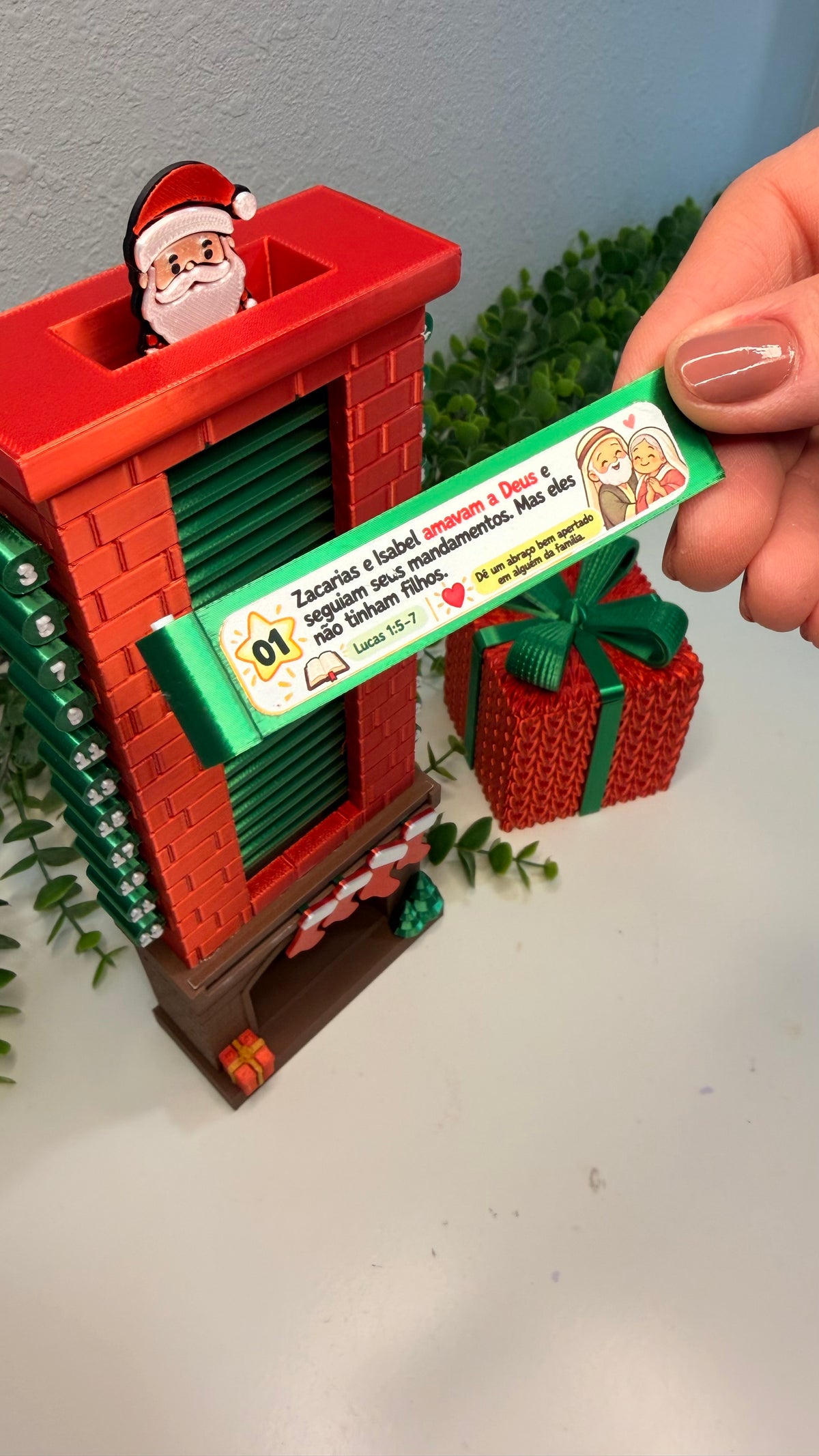 Calendário do Advento 3D – 24 Dias com Jesus | Infantil e Família | Português e Inglês
