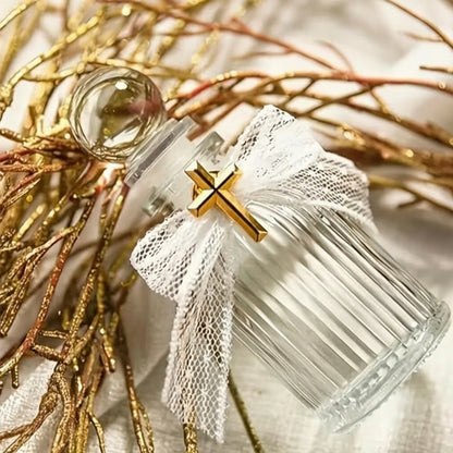 Mini Garrafinha de Água Benta com Cruz Dourada