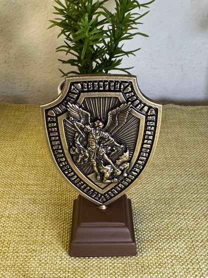 Adorno de São Miguel Arcanjo com Oração