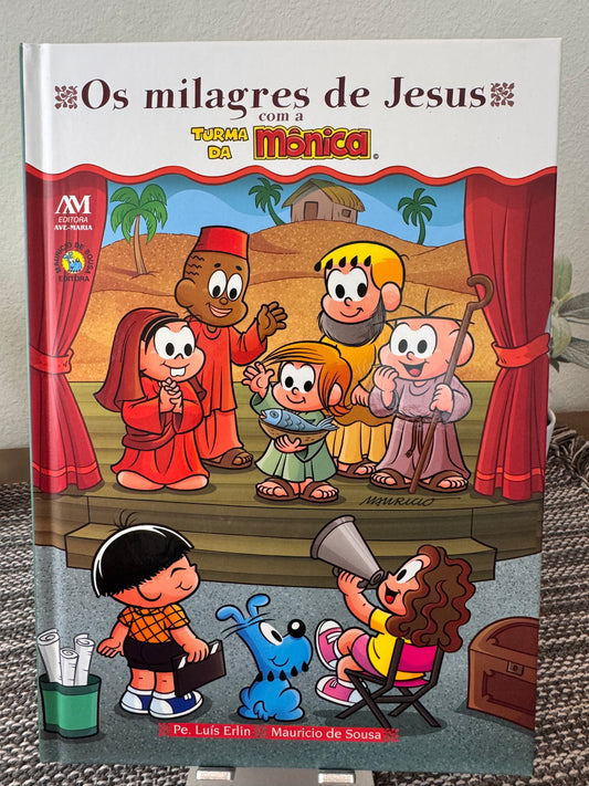 Livro - Os Milagres de Jesus – Turma da Mônica