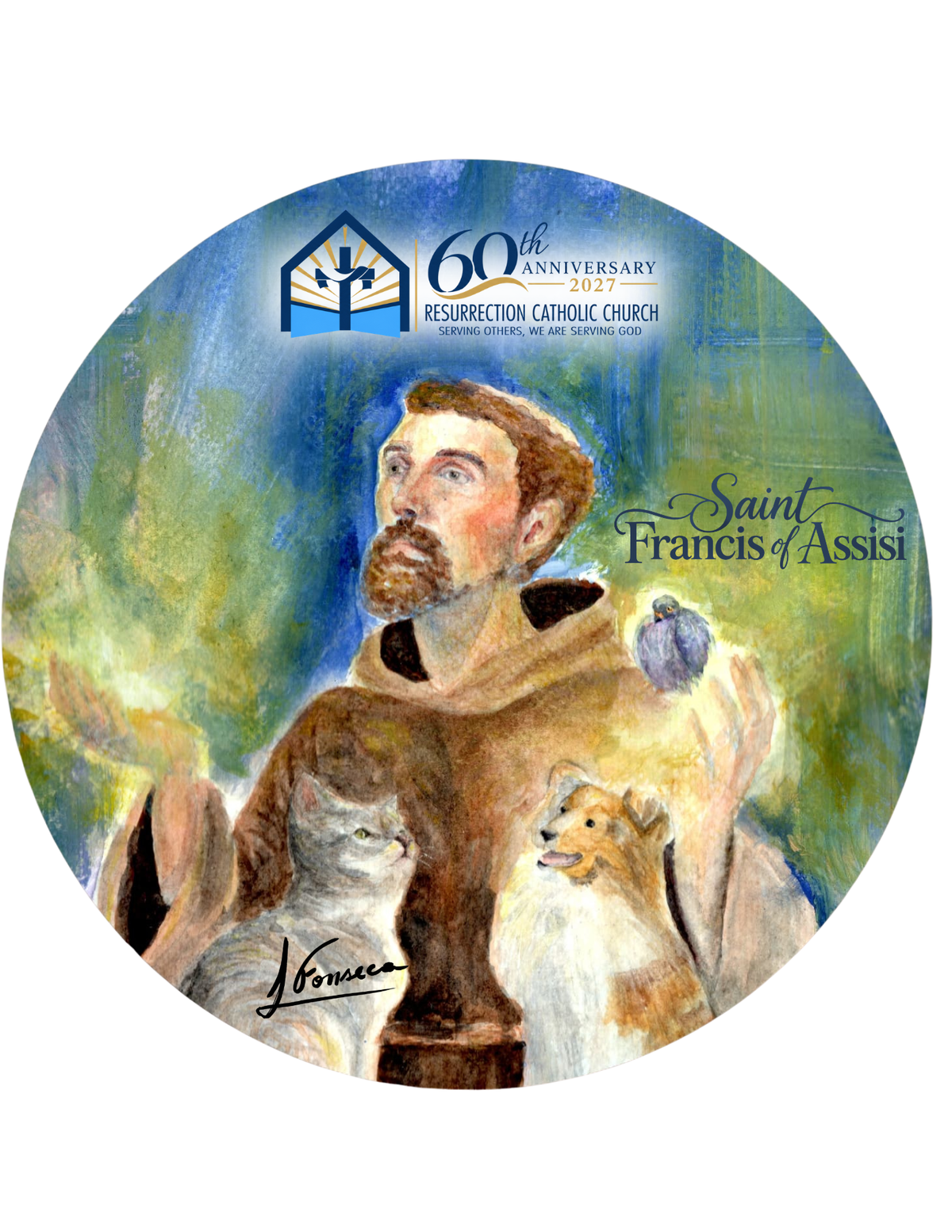 58mm Round Magnet - Personalized