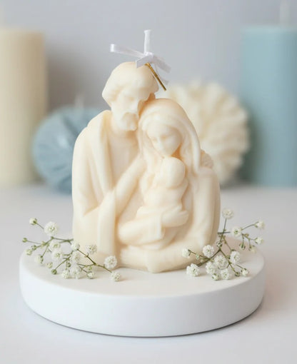 Vela Decorativa Sagrada Família – Amor, Proteção e União