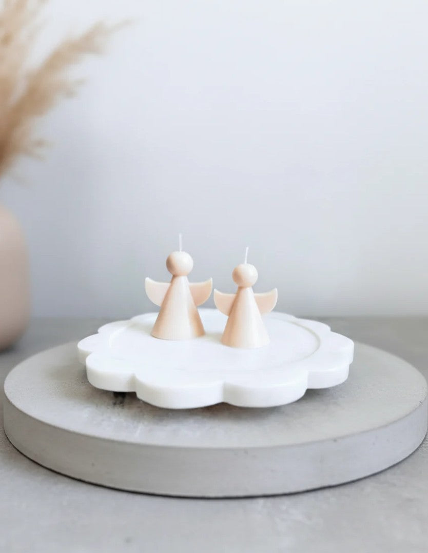 Vela Anjinhos Decorativa – Delicadeza e Proteção