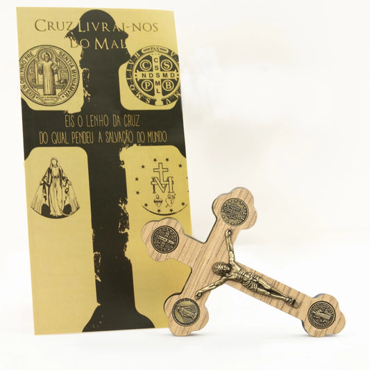 Cruz de Mão “Livrai-nos do Mal” – Madeira