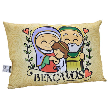Almofada Bença Avós – Santa Ana e São Joaquim