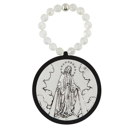Adorno de Porta da Nossa Senhora das Graças e Medalha Milagrosa