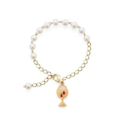 Pulseira Dezena Pérola – Primeira Eucaristia