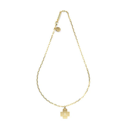 Colar Cruz Saletina – Corrente Dourada Nossa Senhora de La Salette