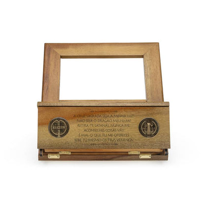 Porta Biblia de São Bento - Com Gaveta
