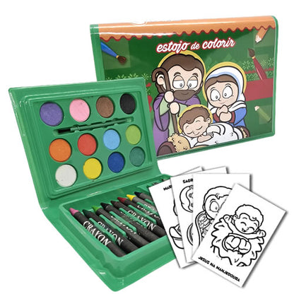Estojo de Colorir – Edição Tradicional e Natalina