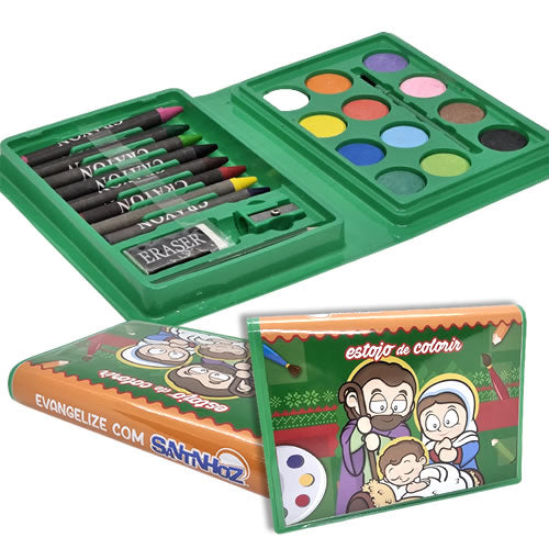 Estojo de Colorir – Edição Tradicional e Natalina