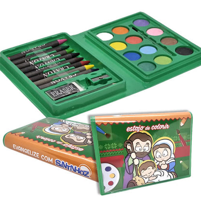Estojo de Colorir – Edição Tradicional e Natalina