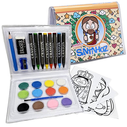 Estojo de Colorir – Edição Tradicional e Natalina