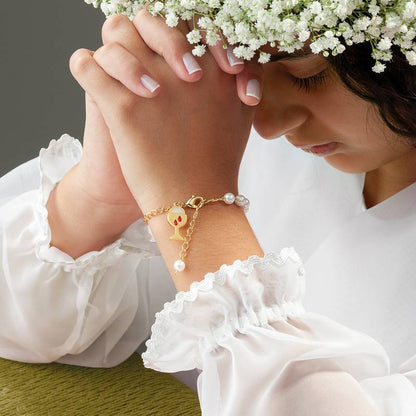 Pulseira Dezena Pérola – Primeira Eucaristia