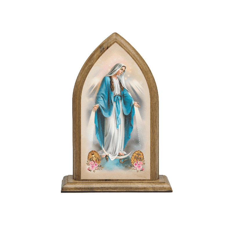 Capelinha de Nossa Senhora das Graças em Madeira com Brilho