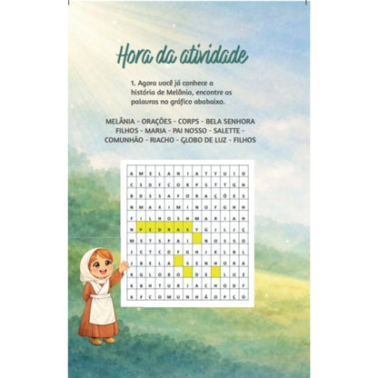 Livro Infantil Melânia – A Pastora de La Salette