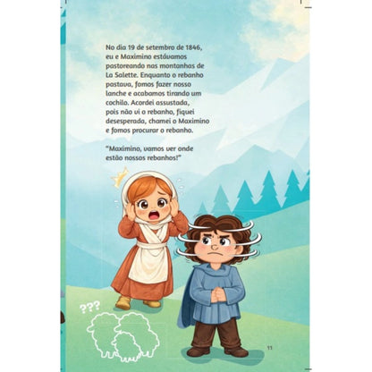 Livro Infantil Melânia – A Pastora de La Salette