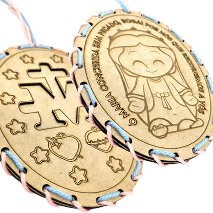 Kit Medalha Milagrosa Criativa