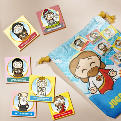 Jogo da Memória em MDF – Santos Católicos