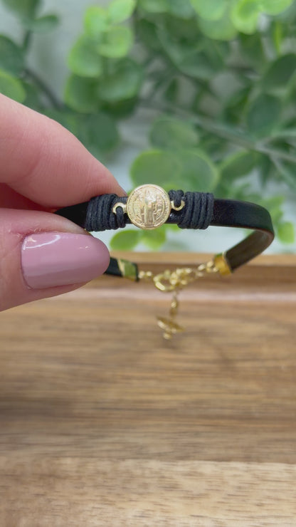 Pulseira Cordão Duplo – Nossa Senhora Aparecida