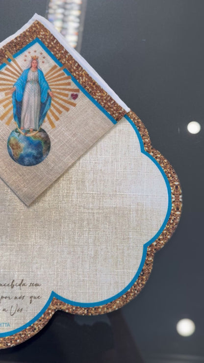 Placemat and Napkin - Religious Theme - 4 places