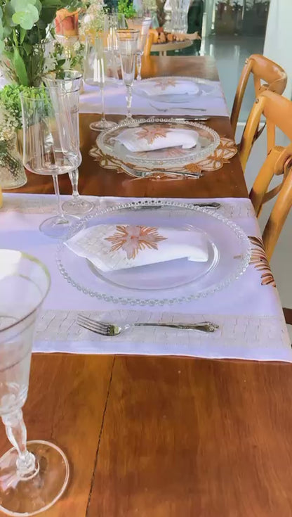 Placemat and Napkin - Religious Theme - 4 places