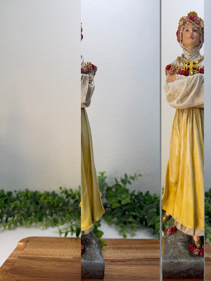 Nossa Senhora de La Salette em Pé — 13,75" em Resina (550g)