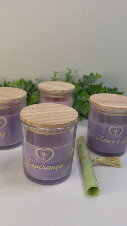 Kit de Velas do Advento – Gesto de Amor e Fé | Edição Exclusiva