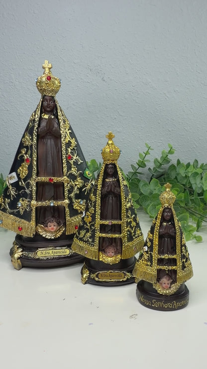 Imagem Nossa Senhora Aparecida em Resina
