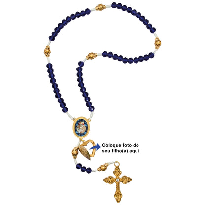 Terço Relicário Mães que Oram pelos Filhos